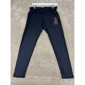 NWT Tommie Copper Women Leggings Black Lower Back Support‎ XL Compression